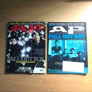 AP Magazine Fall Out Boy